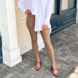 Spanx Faux Suede Leggings